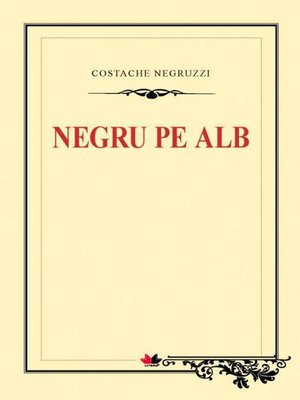cover image of Negru pe alb